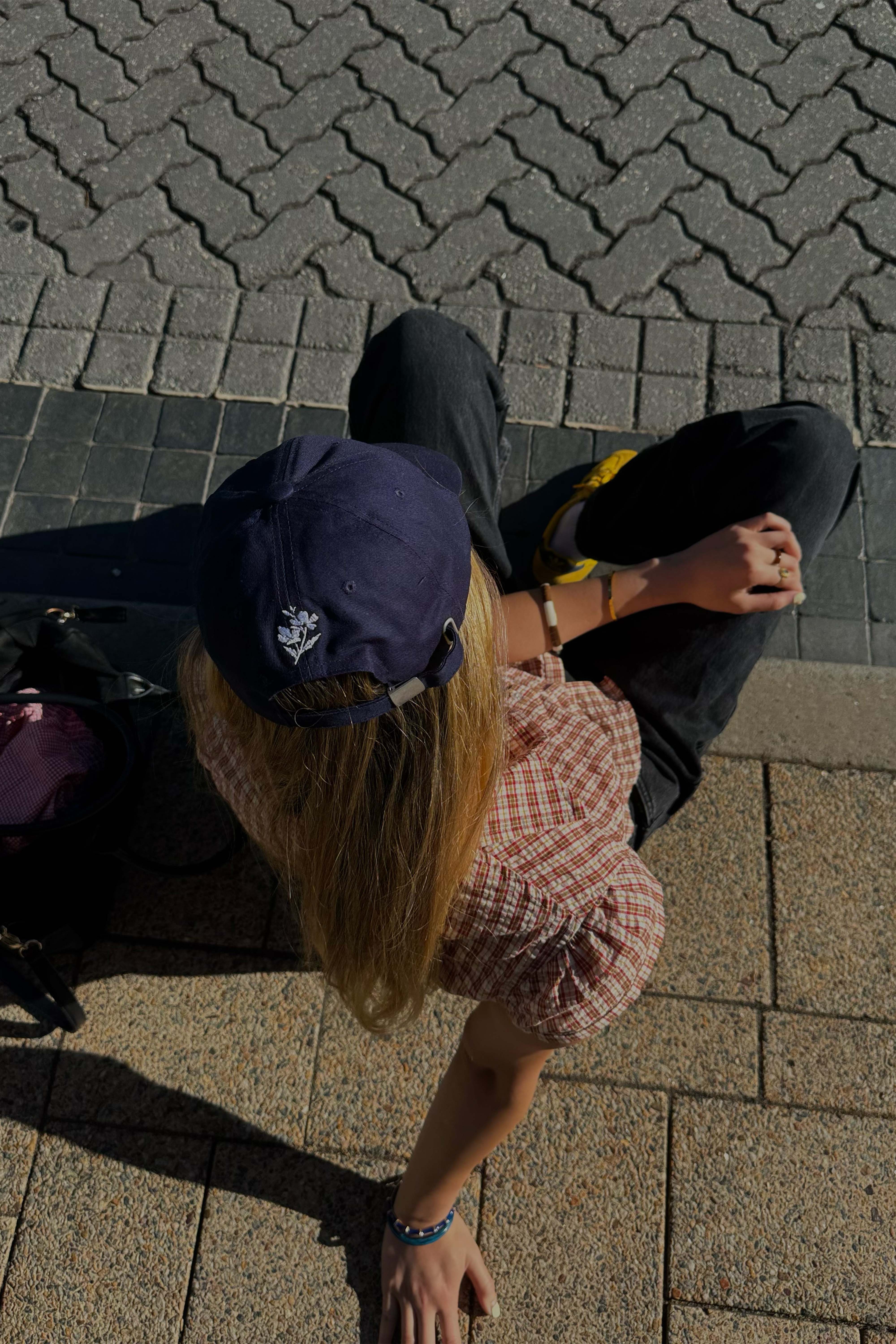 Long Way Cap - Navy Blue