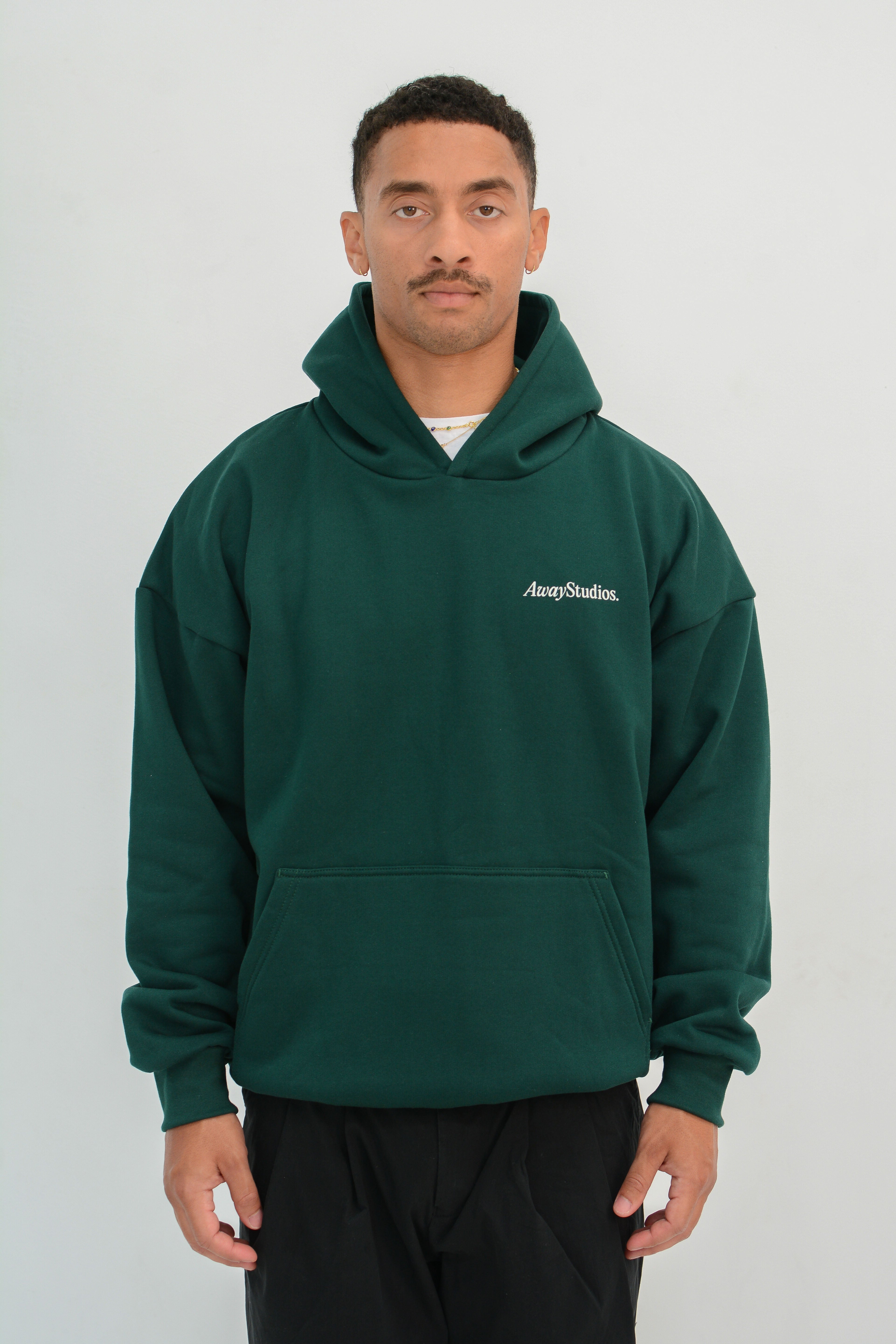 The Monstera Hood - Forest Green