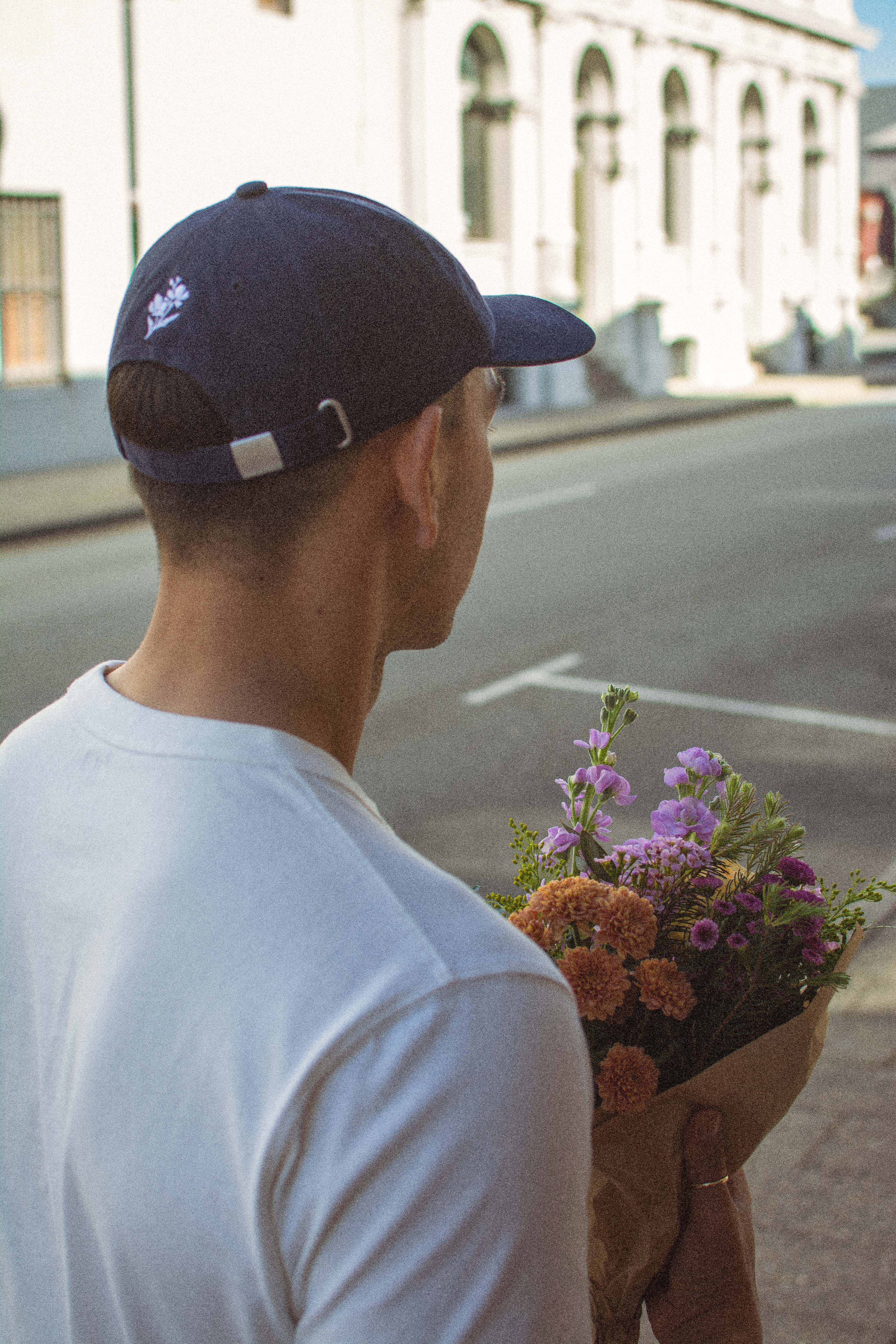 Long Way Cap - Navy Blue